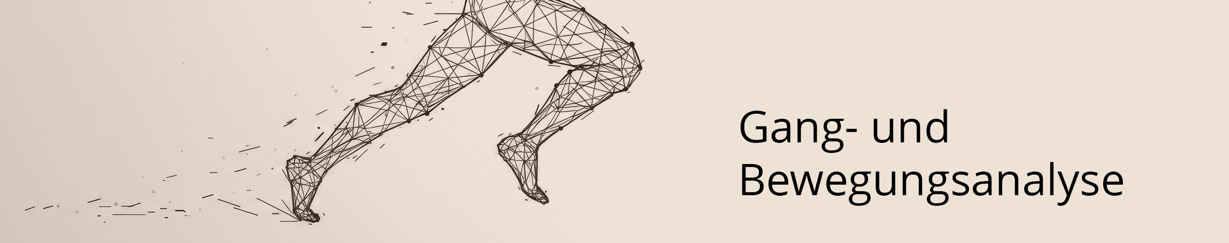 Abstrakte geometrische Läuferillustration, Stärke, Geschwindigkeit, innovatives Design Eine abstrakte Illustration eines Läufers, konstruiert aus sich kreuzenden geometrischen Linien und Knoten. Das Design vermittelt ein Gefühl von Geschwindigkeit, Kraft und Vorwärtsbewegung. Seine futuristische Ästhetik eignet sich perfekt zur Darstellung von Konzepten im Zusammenhang mit Technologie, Sport, Innovation oder Leistung.